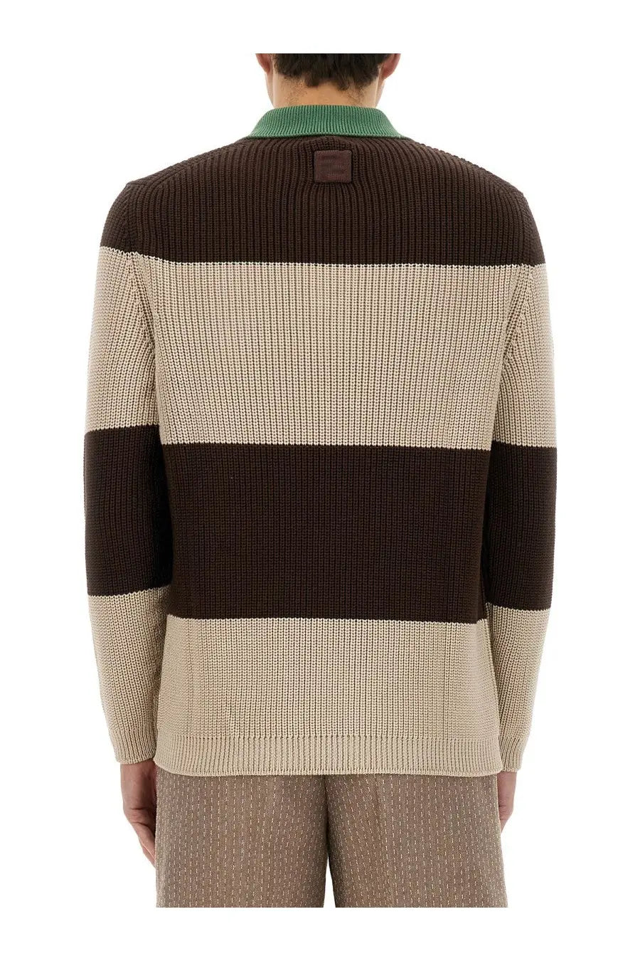 Fendi Men's Jersey Polo Multicolor, view 3