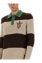 Fendi Men's Jersey Polo Multicolor, view 4