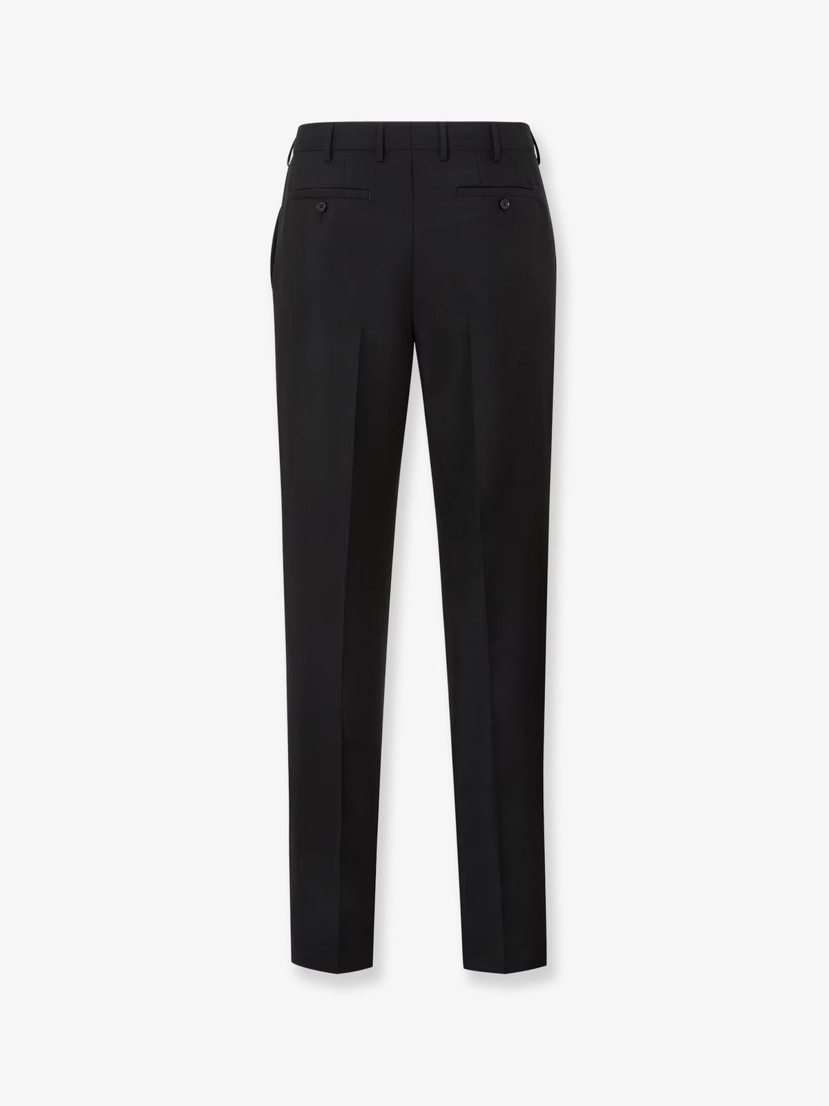 Fendi Men's Kid Mohair Trousers Black, view 2
