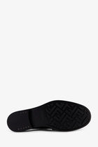 Fendi Men's Missina Leather Loafers Black, view 5