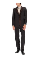 Fendi Men's Single Breasted Tailored Jacket Brown, view 2