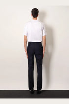 Fendi Men's Trousers Wool Tonal Stitching Grey, view 3