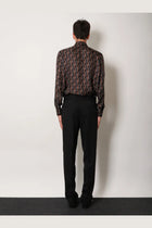 Fendi Men's Virgin Wool Trousers Black, view 3