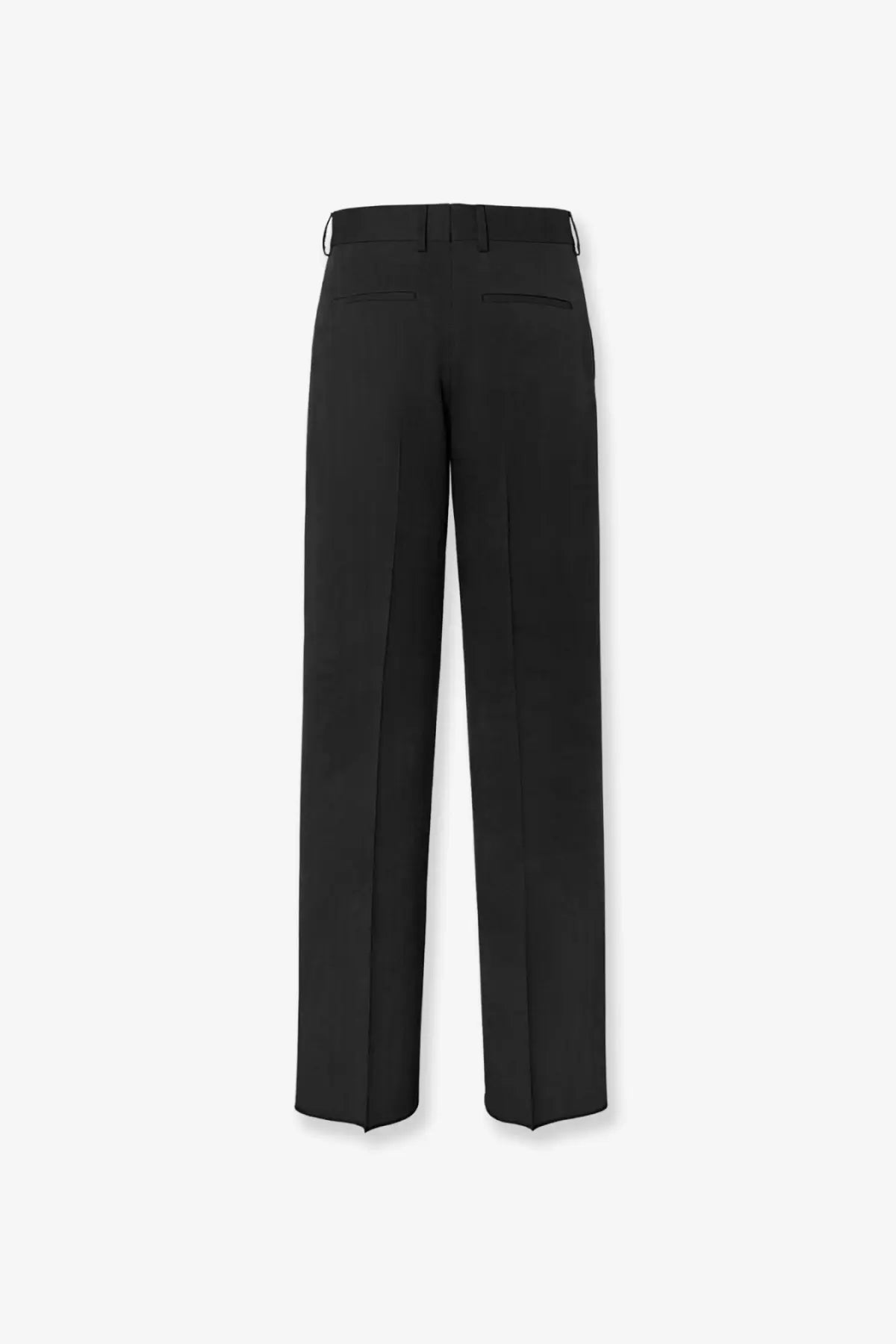 Fendi Men's Virgin Wool Trousers Black, view 4
