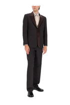 Fendi Men's Wool Blend Pants Brown, view 2