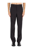 Fendi Men's Wool Blend Pants Brown