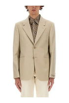 Fendi Men's Wool Jacket Beige