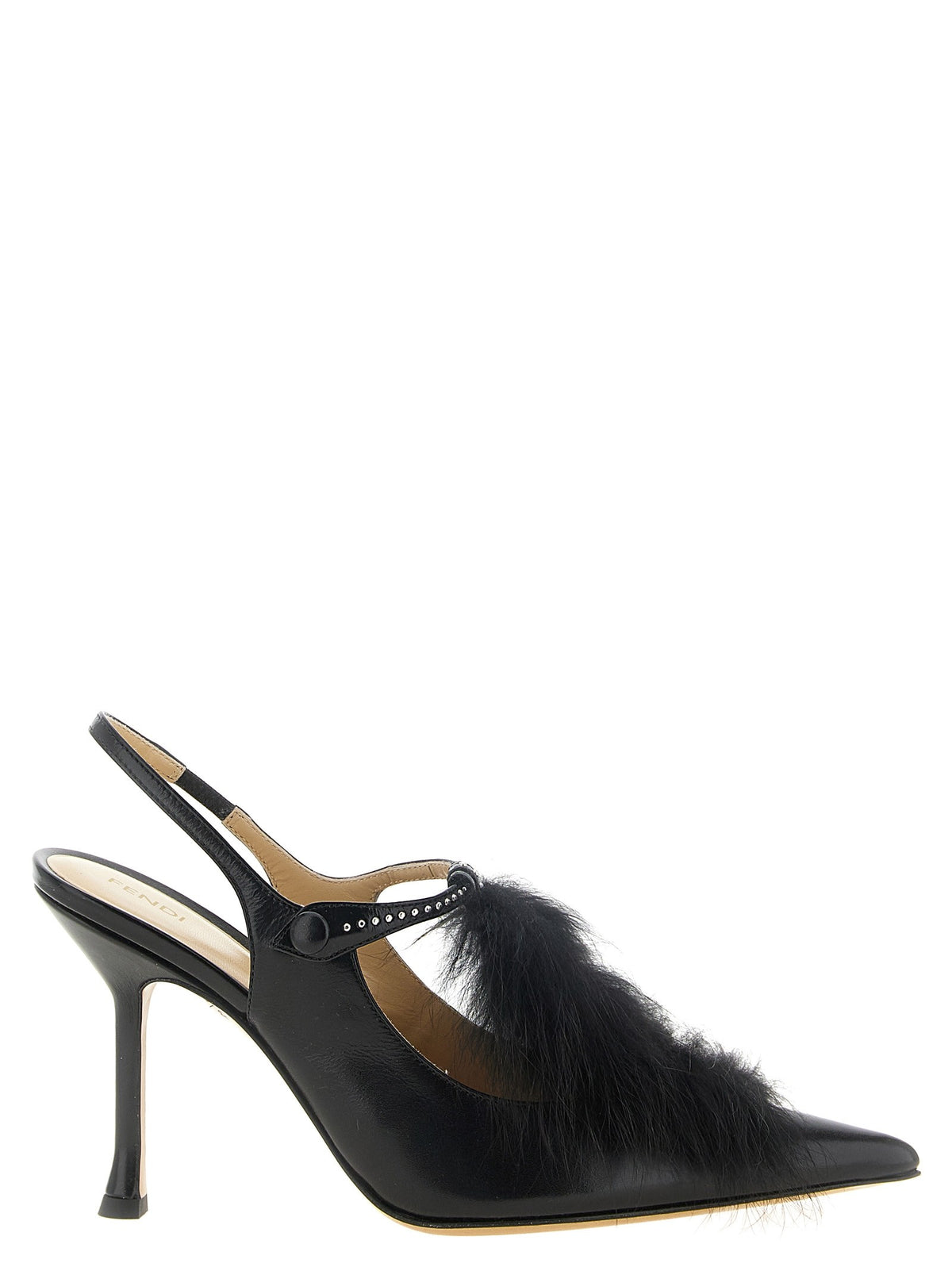 Fendi Fendi Noir Slingback Black