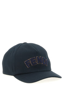 Fendi Fendi Patch Cap Blue