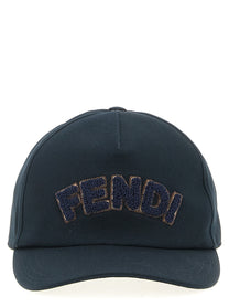 Fendi Fendi Patch Cap Blue
