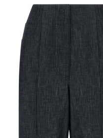 Fendi Fendi Roma Patch Jeans Blue
