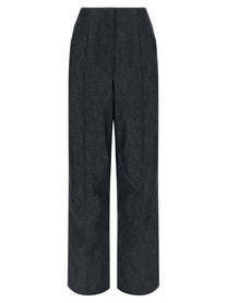 Fendi Fendi Roma Patch Jeans Blue