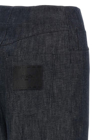 Fendi Fendi Roma Patch Jeans Blue