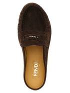Fendi Fendi Scrunch Sabots Brown, view 4