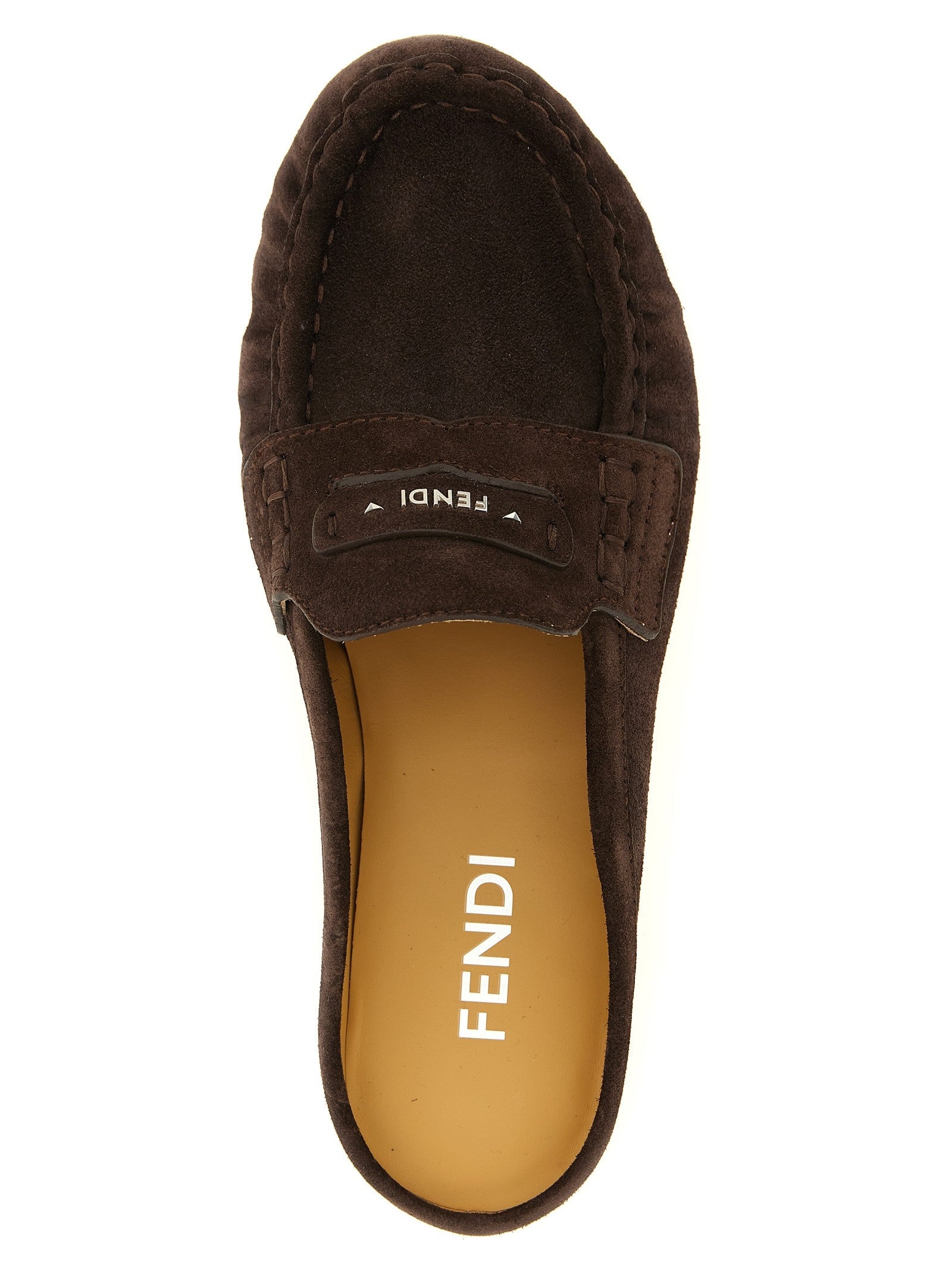 Fendi Fendi Scrunch Sabots Brown