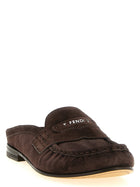 Fendi Fendi Scrunch Sabots Brown, view 2