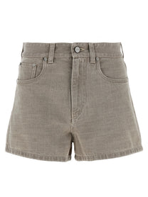 Fendi Fendi Stamp Shorts Beige
