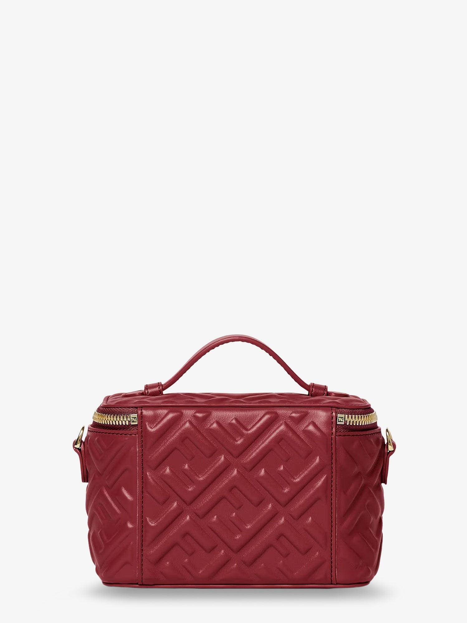 Fendi Women's Fendi Vanity Leather Crossbody Bag Red