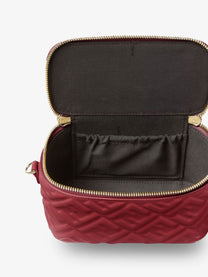 Fendi Women's Fendi Vanity Leather Crossbody Bag Red