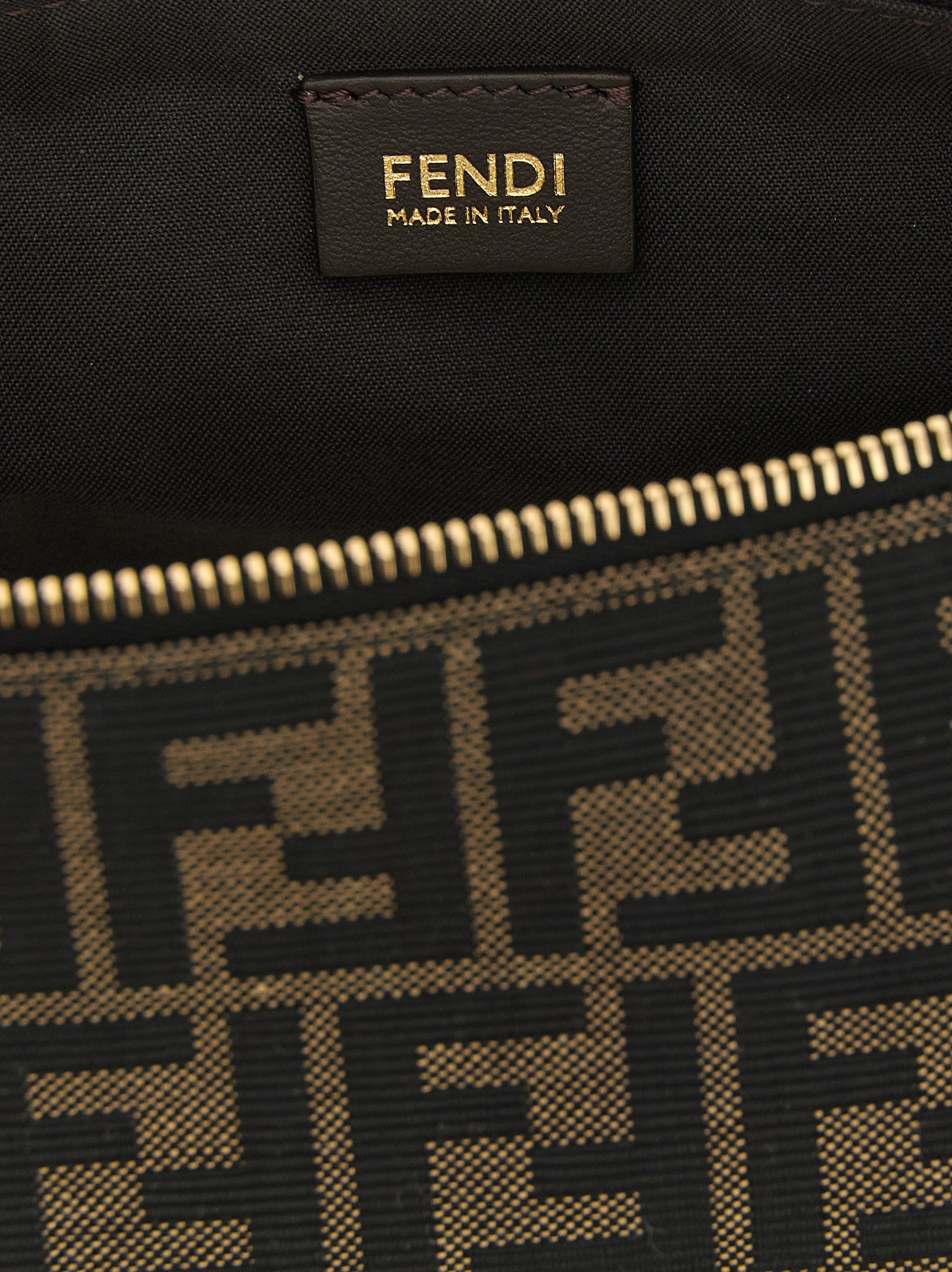 Fendi Fendi Vanity Small Pouch Brown
