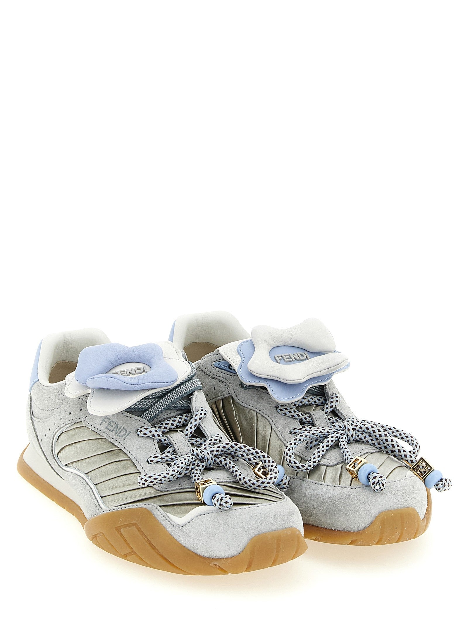 Fendi Fendi Wave Pulse Sneakers Grey