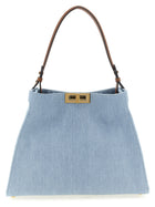 Fendi Fendi Way Medium Handbag Blue, view 3