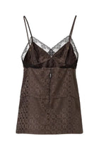 Fendi Women's Jacquard FF Top Brown, view 2