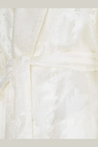 Fendi Women's Jacquard Silk Blazer White, view 4