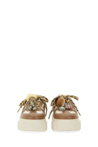 Fendi Women's Fendi Match Sneaker Beige, view 4