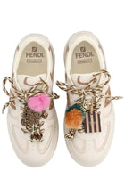 Fendi Women's Fendi Match Sneaker Beige, view 5