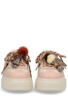 Fendi Women's Fendi Match Sneaker Beige, view 3