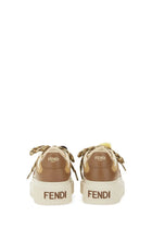 Fendi Women's Fendi Match Sneaker Beige, view 3