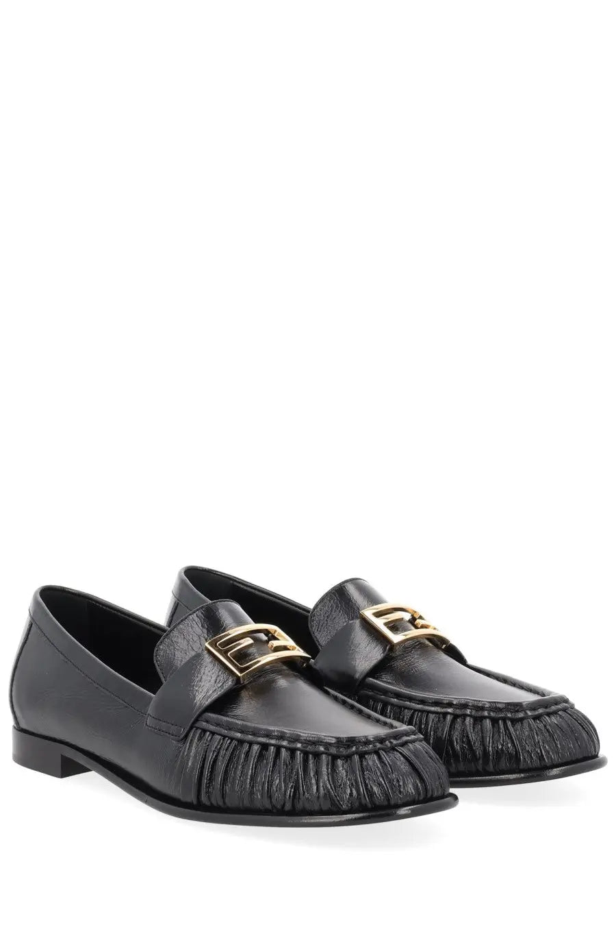 Fendi Women's Moccasin Baguette Black, view 2