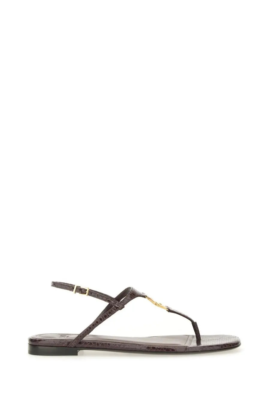 Fendi Women's Sandal Ffold Brown