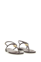 Fendi Women's Sandal Ffold Brown, view 2