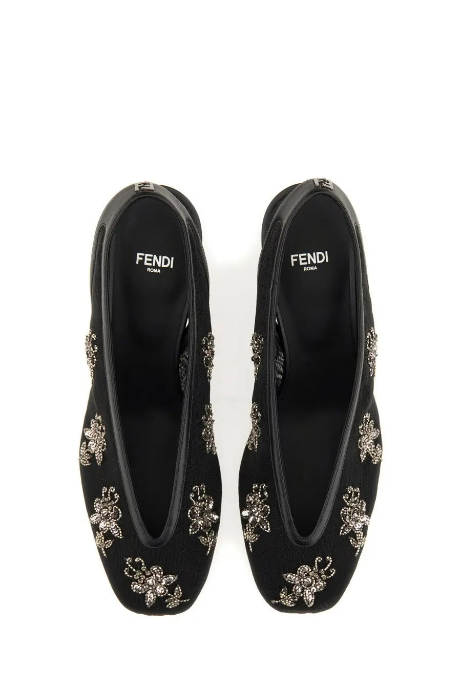 Fendi Women's Slingback Black, view 5
