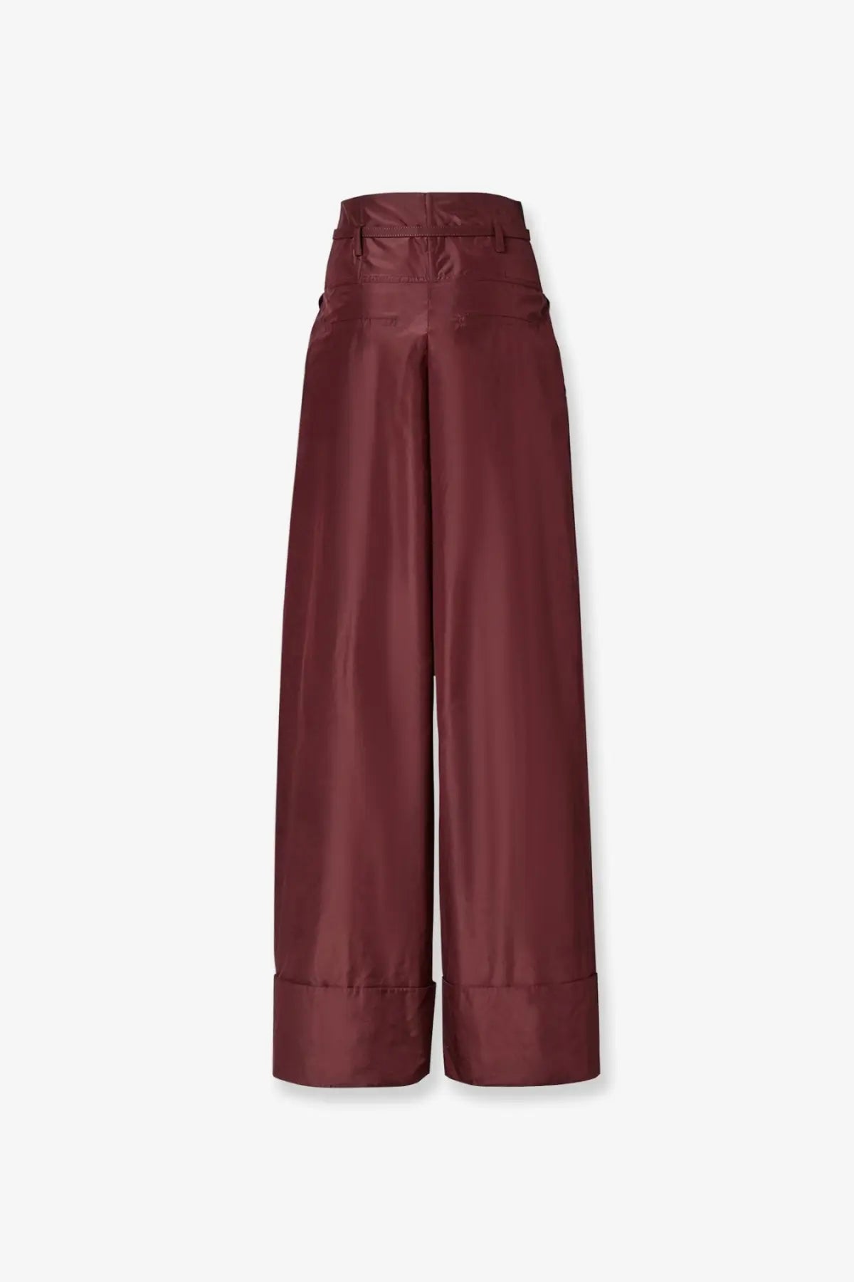 Fendi Women's Taffeta Trousers Purple, view 2
