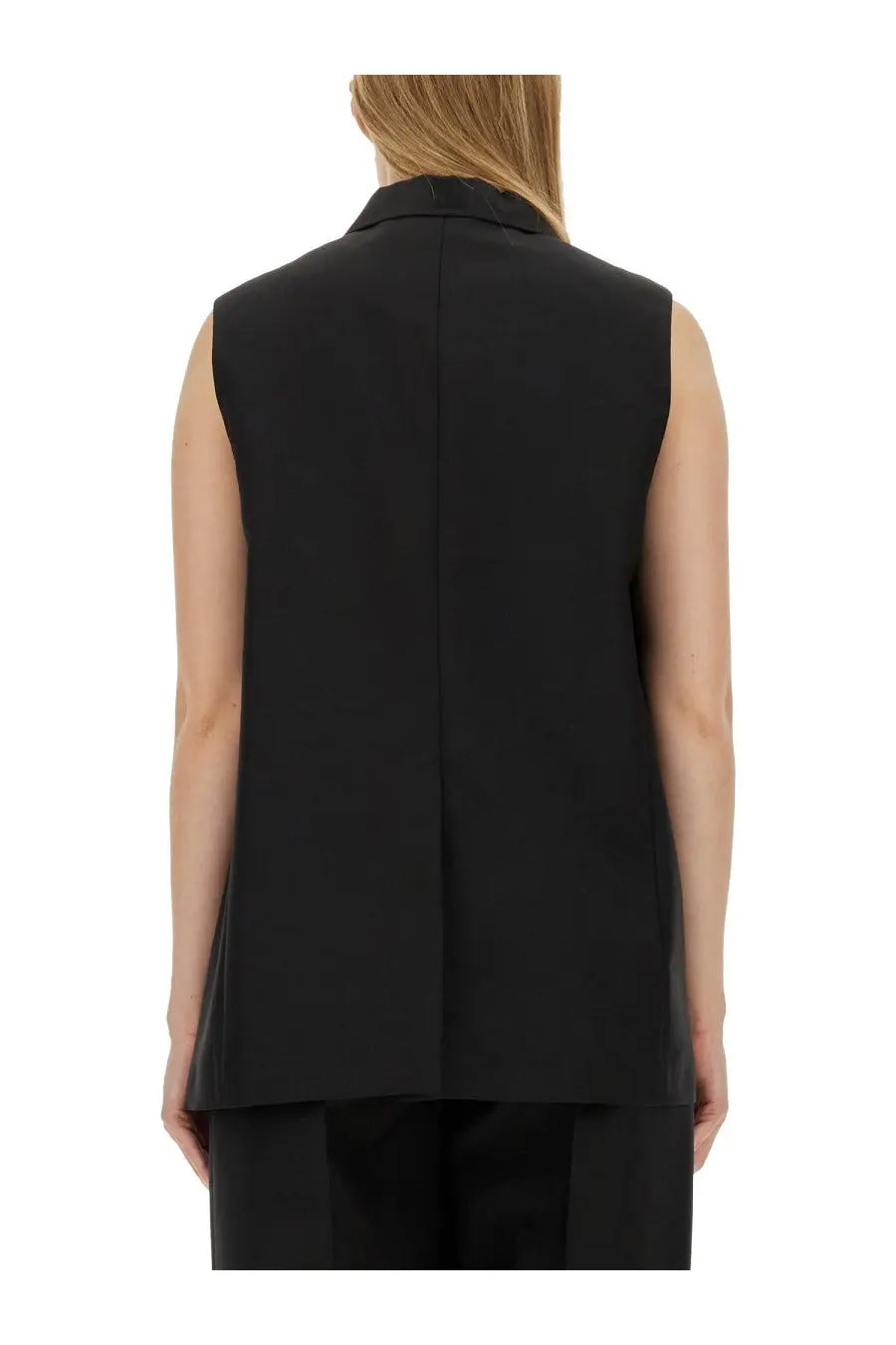 Fendi Women's Tailored Vest Black, view 3