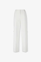 Fendi Women's Technical Canvas Trousers White