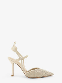 Fendi Women's Very Colibrì High Heeled Pump White