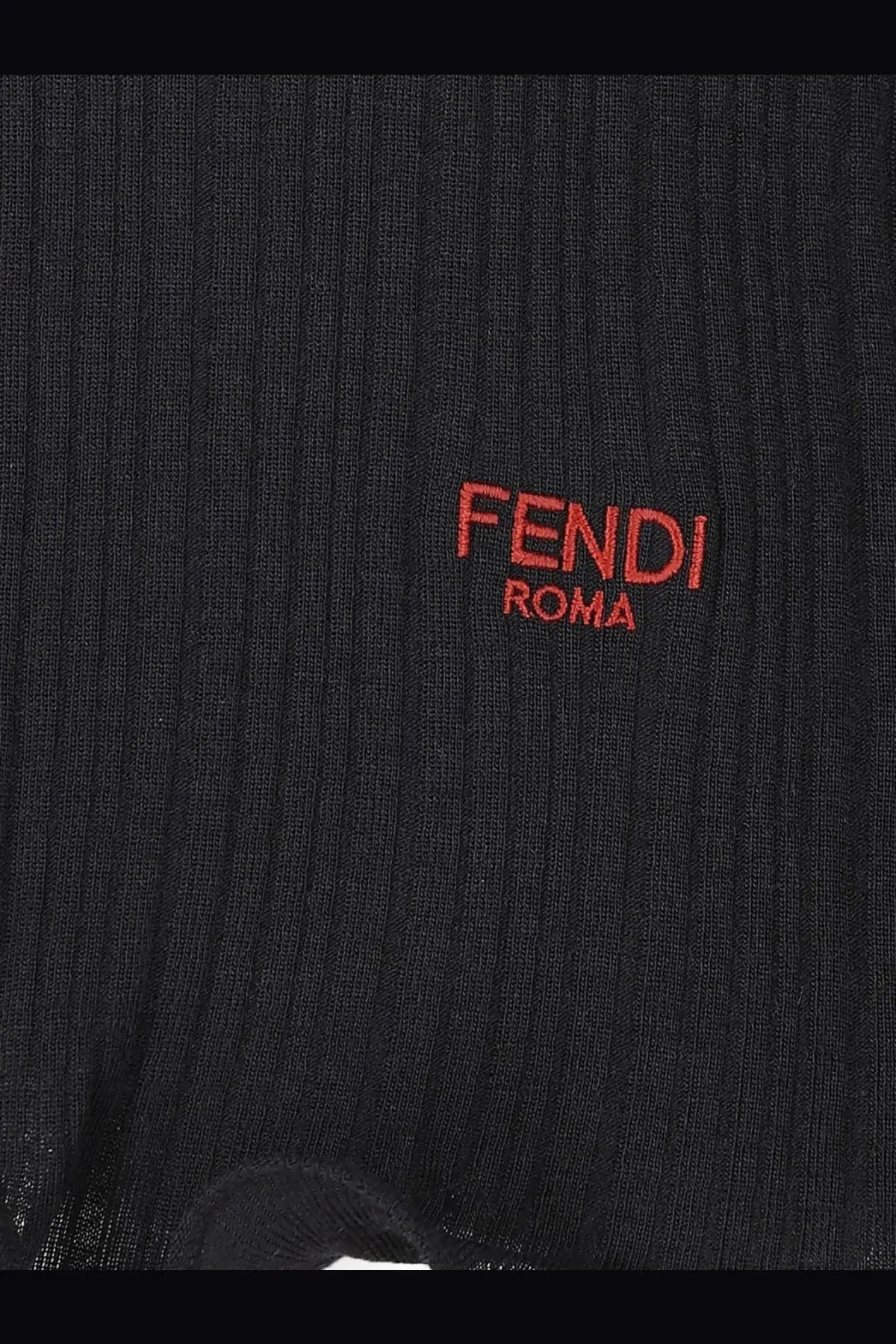 Fendi Women's Wool Sweater Black, view 3