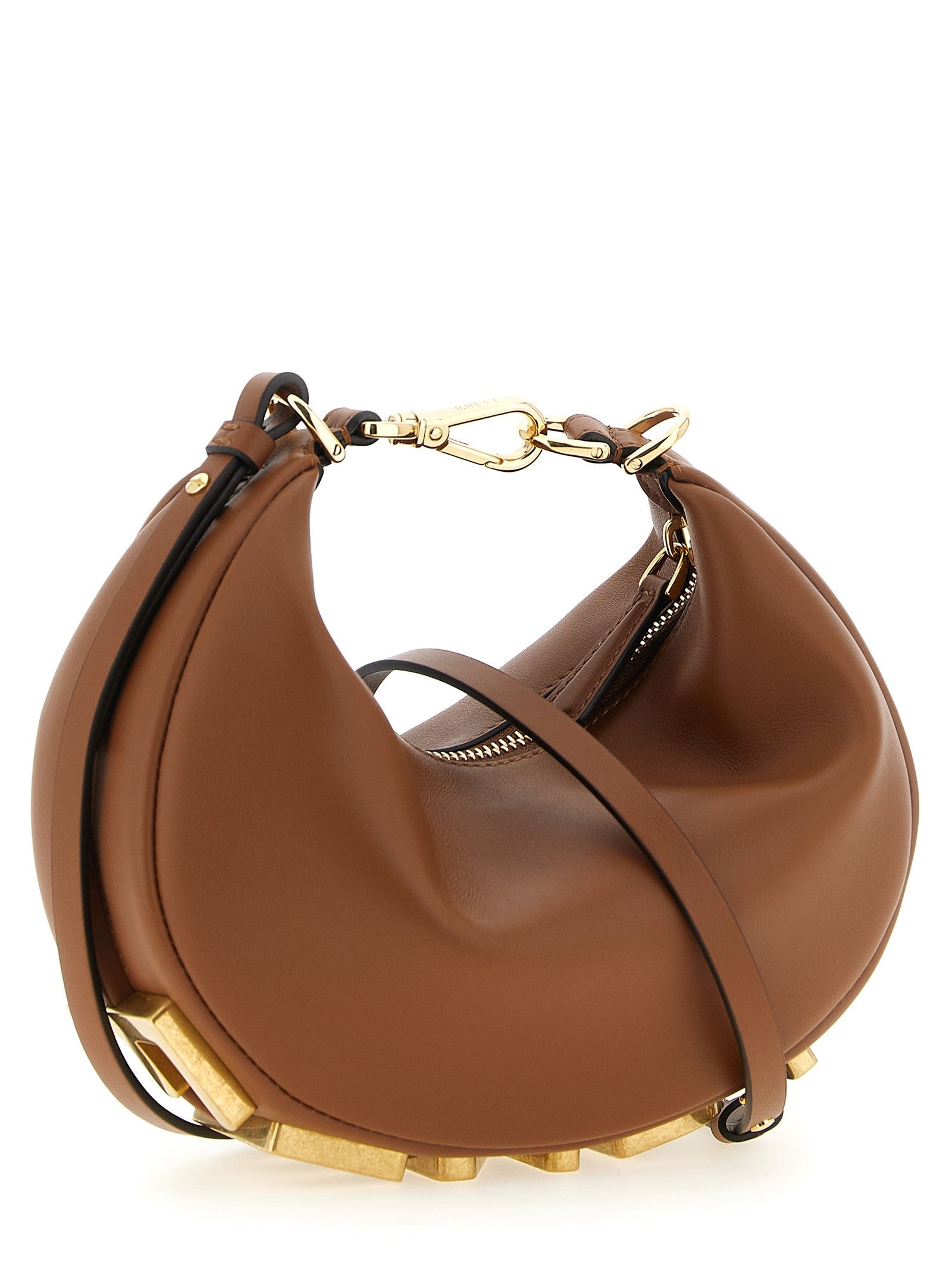 Fendi Fendigraphy Mini Handbag Brown