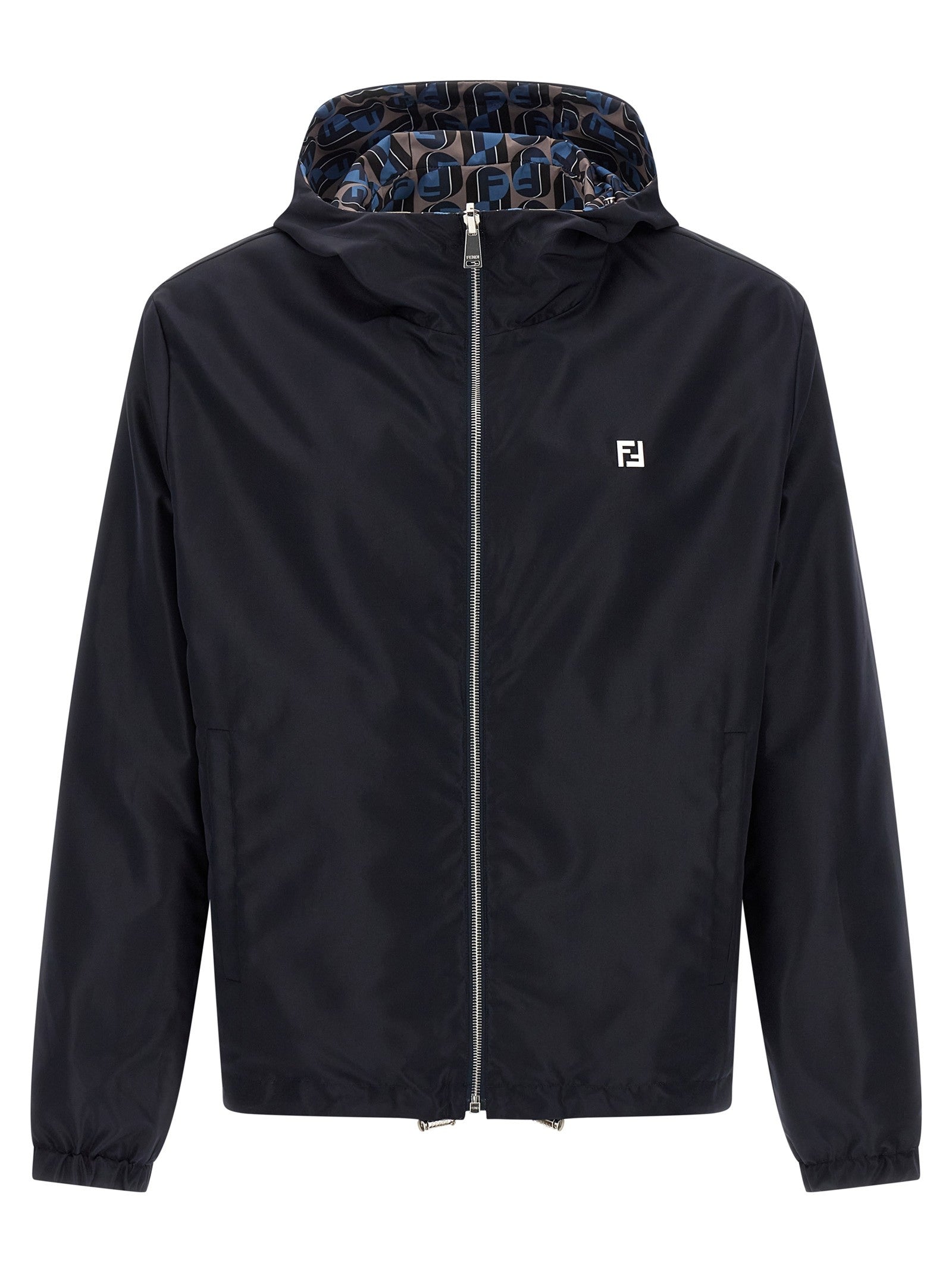 Fendi Fendinity Reversible Windbreaker Blue