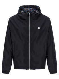 Fendi Fendinity Reversible Windbreaker Blue