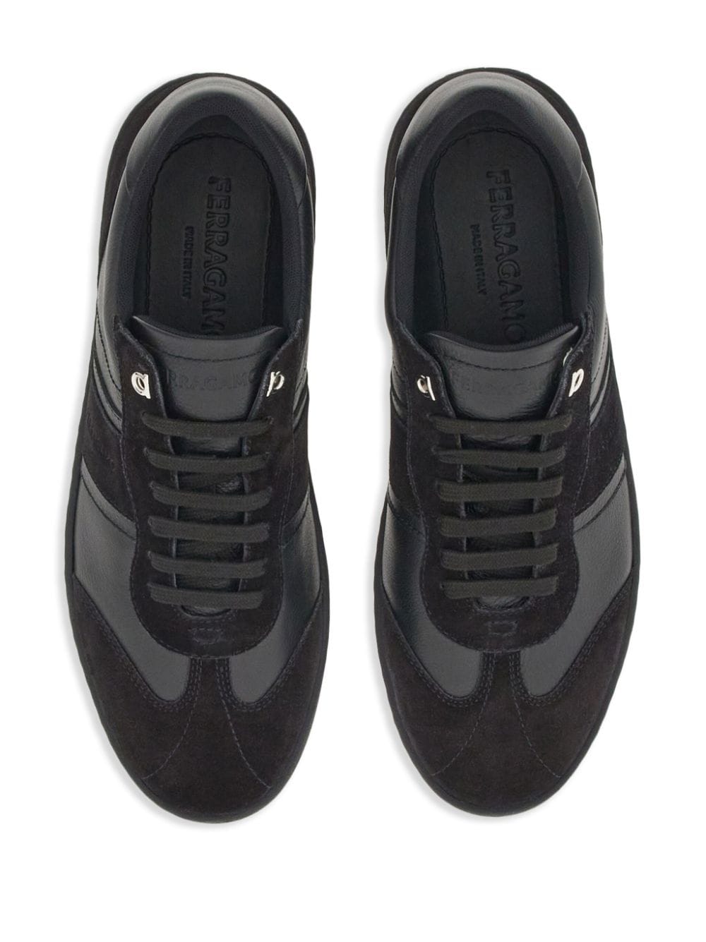 Ferragamo - Ferragamo Logo-debossed low-top sneakers - Men’s Shoes