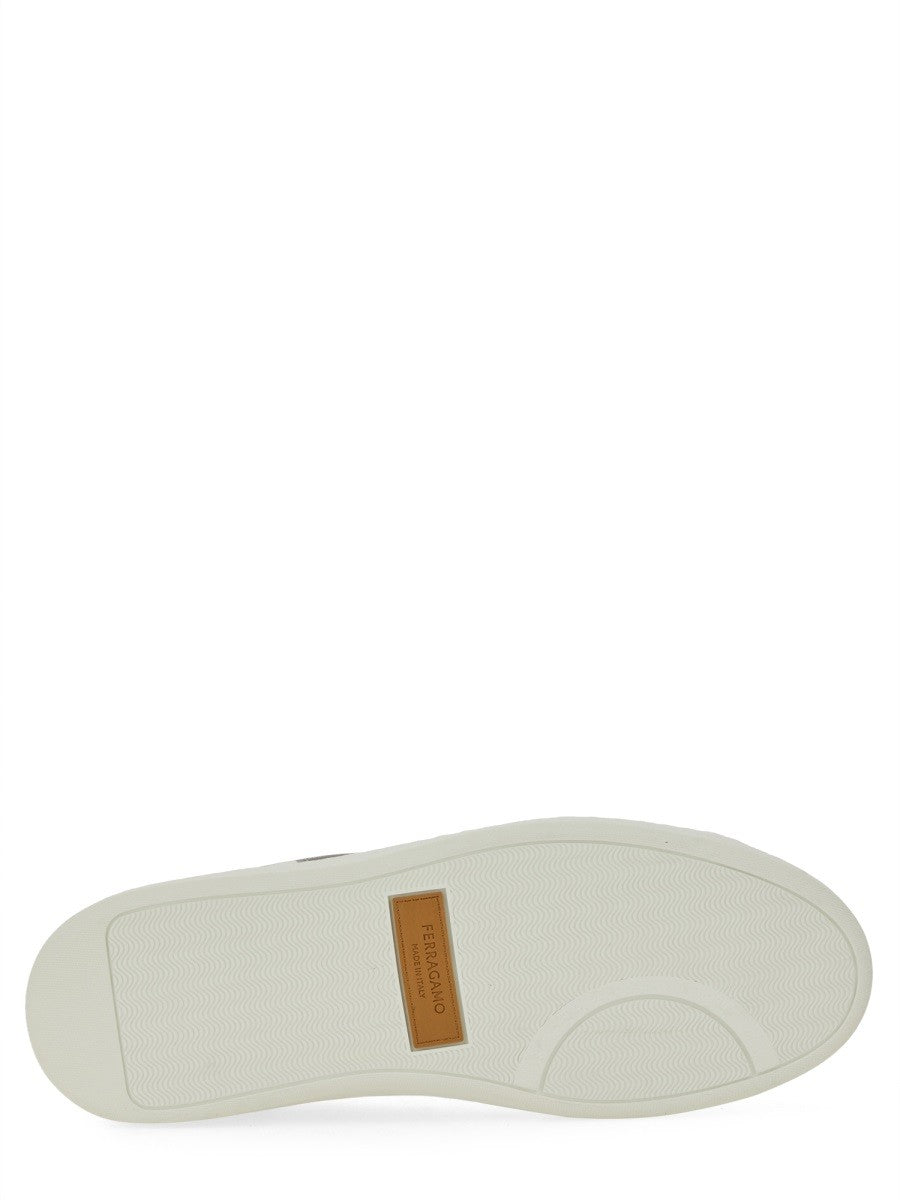 Ferragamo - Ferragamo ’Double Gancini’ Sneaker - Men’s Shoes