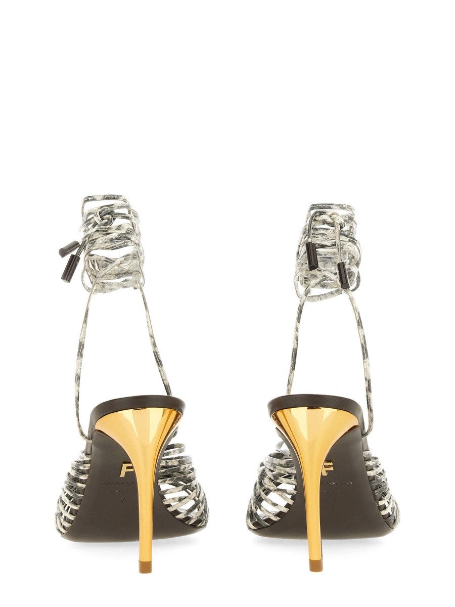 Ferragamo - Ferragamo Leather Sandal - Women’s Shoes