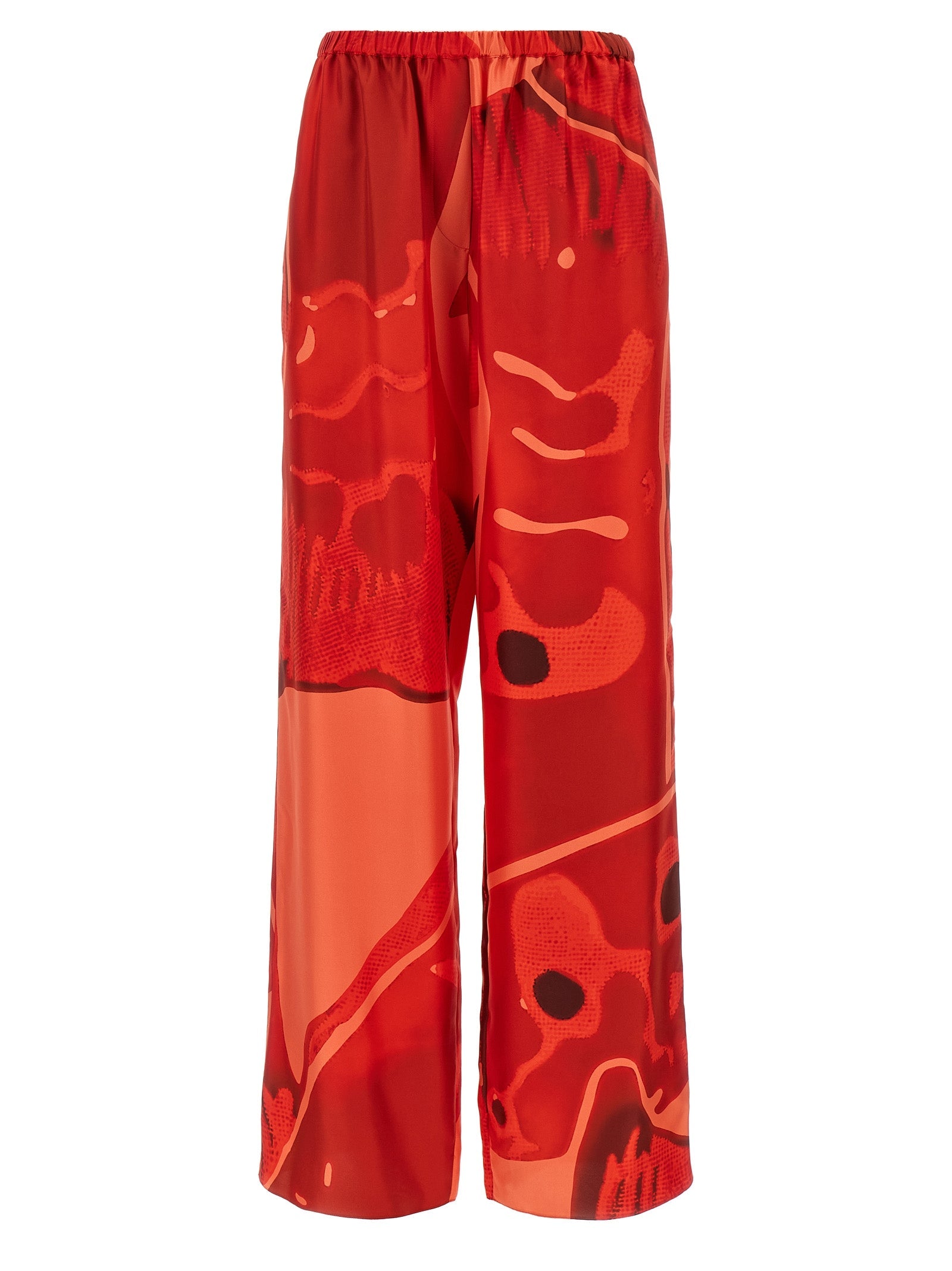 FERRAGAMO - FERRAGAMO - Palazzo Silk pants - Women’s Pants