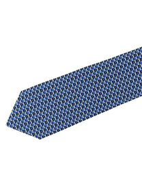 FERRAGAMO - FERRAGAMO - ’Gancini’ print tie - Men’s Accessories