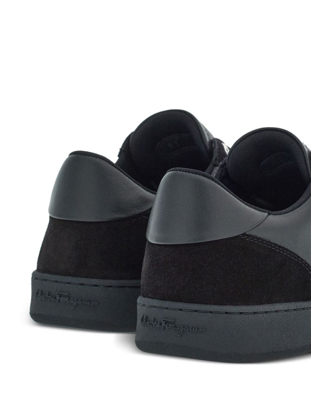 Ferragamo - Ferragamo Logo-debossed low-top sneakers - Men’s Shoes